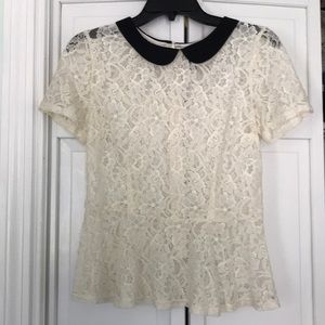 Divided by H&M Cream Blouse